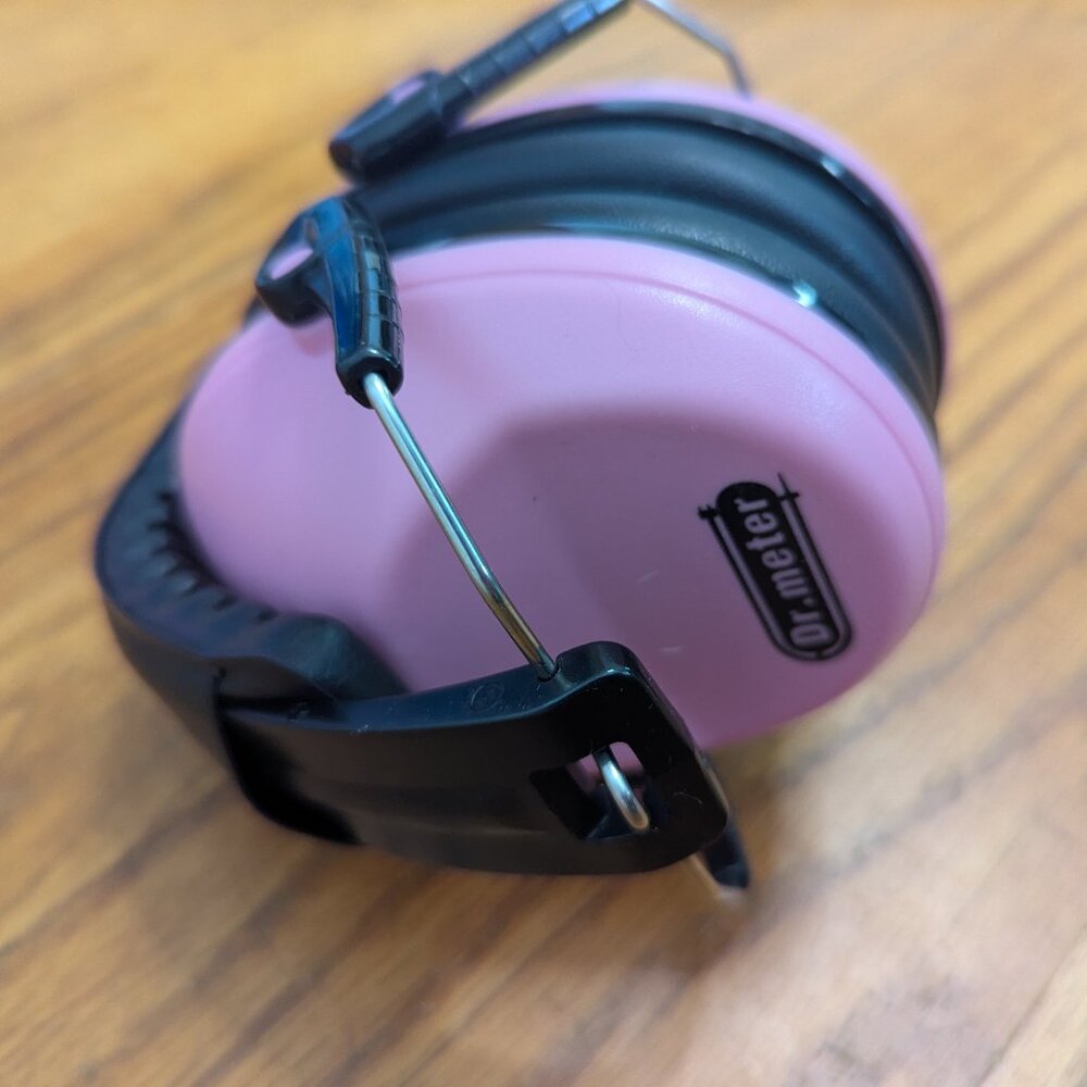 Pink Dr. Meter Noise Cancelling Headphones For Kids